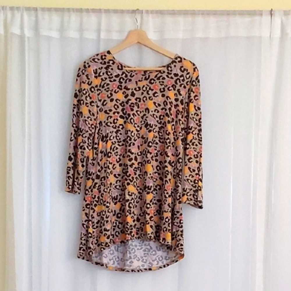 NWT Intro. Leopard Print Women's Top